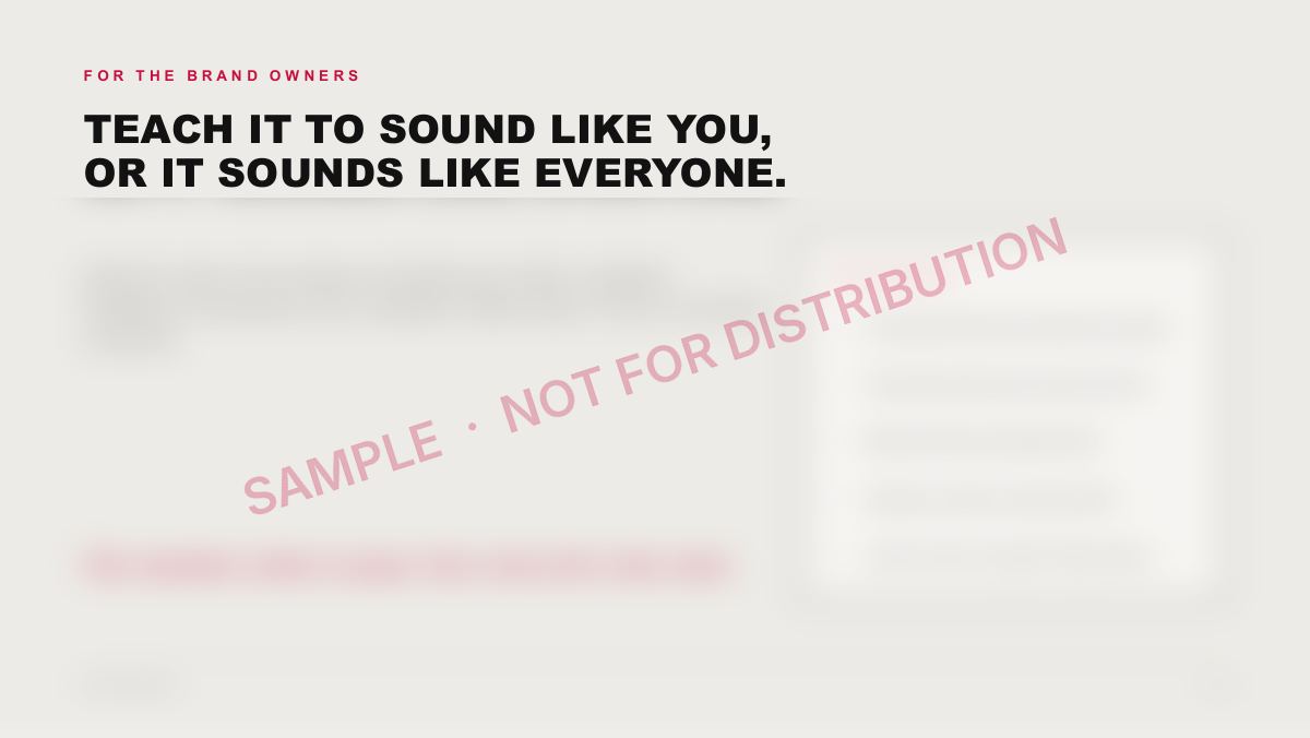 Sample AI immersion workshop deck page 15